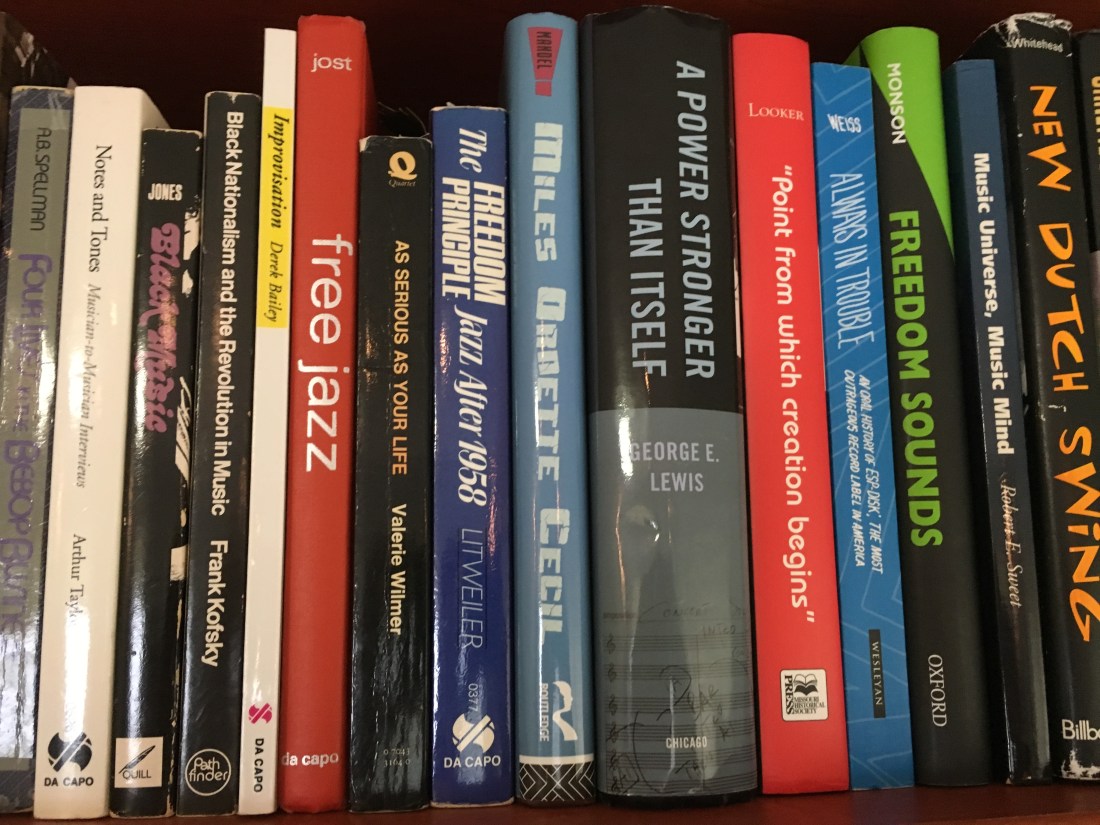 Free Jazz Books 2-spines