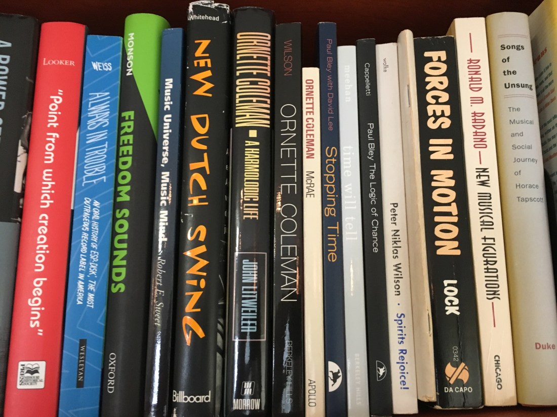 Free Jazz Books 3-spines 2