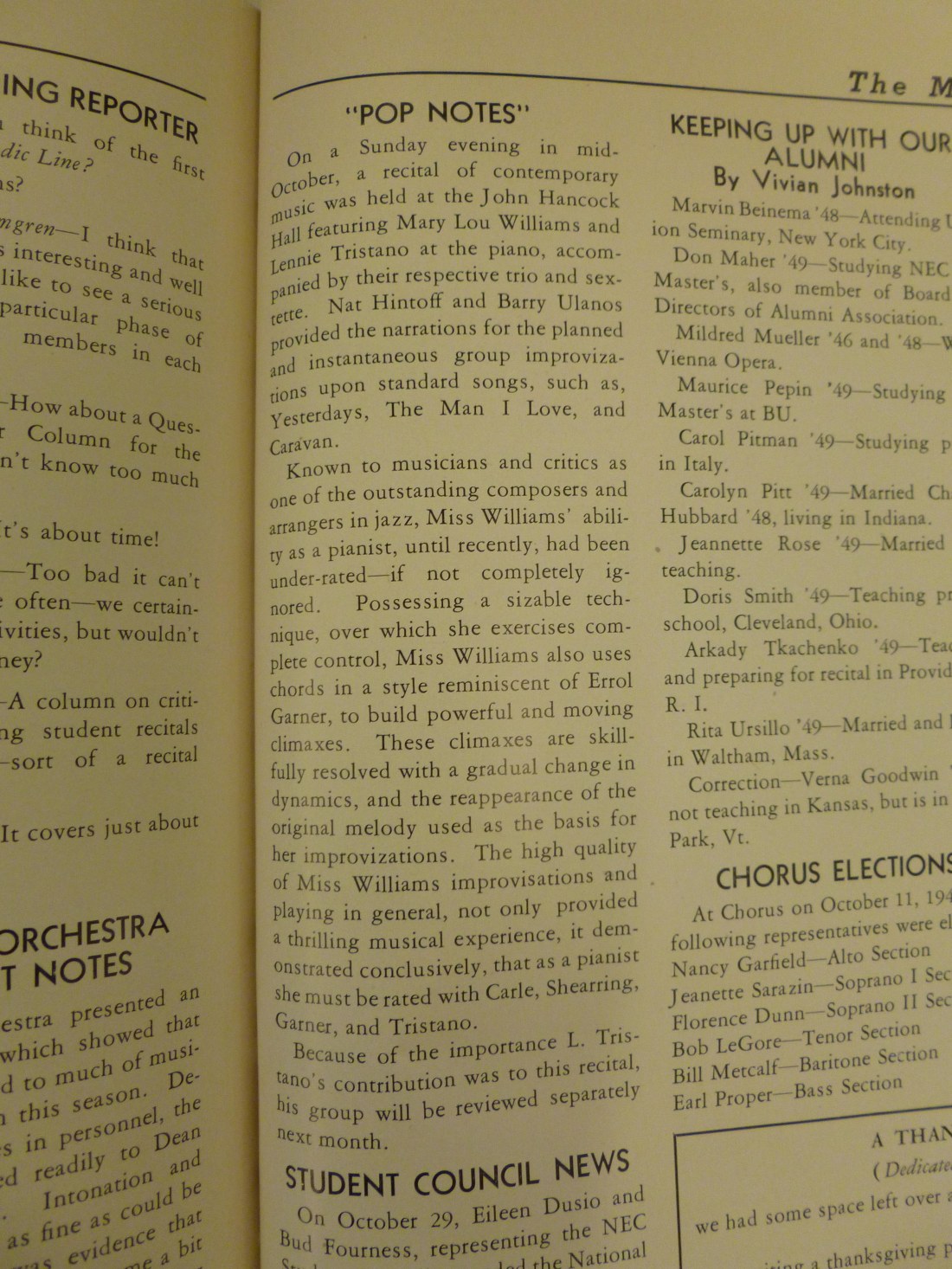 Cecil Taylor, Pop Notes, Melodic Line, 1949, 2